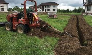 Копка траншей для водопровода в Черногорске: цена за метр от 954 руб.